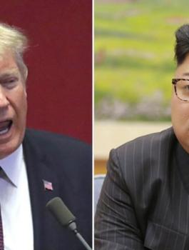 ترامب والزعيم الكوري الشمالي