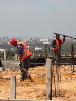 وحدات سكنية في غزة 