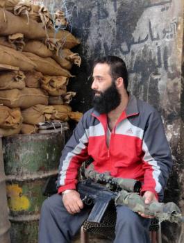 مقاتلي داعش في دمشق 