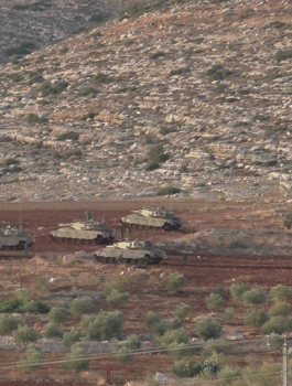 تدريبات اسرائيلية في الاغوار 