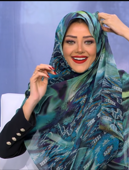 رضوى الشربيني ترتدي الحجاب 