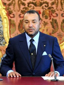 اسرائيل وملك المغرب 