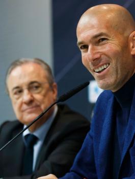 زيدان وريال مدريد 