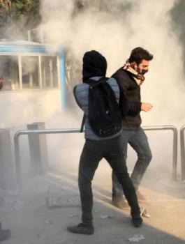 التظاهرات في ايران 