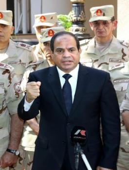 السيسي والجيش المصري 
