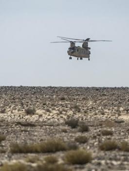 مقتل عسكريين في تحطم مروحية في سيناء المصرية 