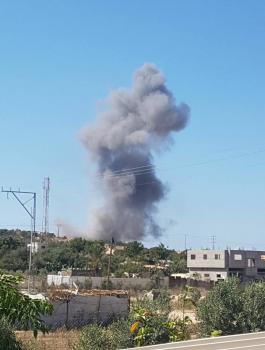 قصف اسرائيلي على غزة 