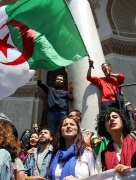 تظاهرة في الجزائر 
