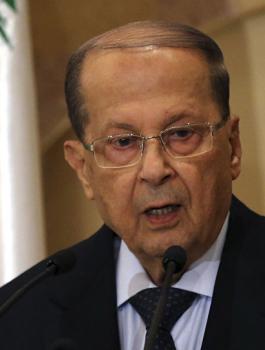 ميشال عون والقضية الفلسطينية