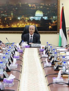 مجلس الوزراء الفلسطيني 