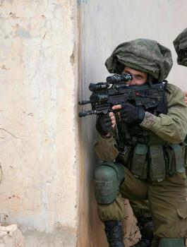 الجيش الاسرائيلي والضفة الغربية 