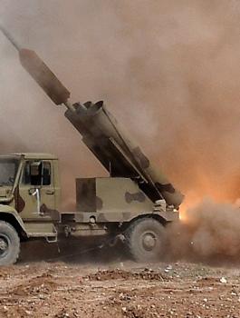 سوريا واقوى راجمة صواريخ في العالم 