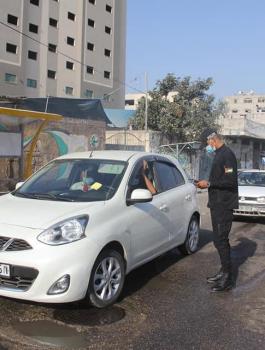 قطاع غزة وفيروس كورونا 