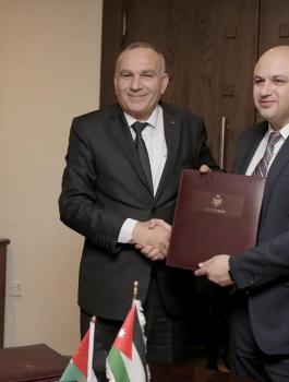 وزارة الاتصالات الفلسطينية والاردنية 