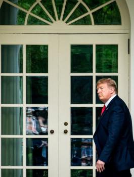 ترامب والبيت الابيض