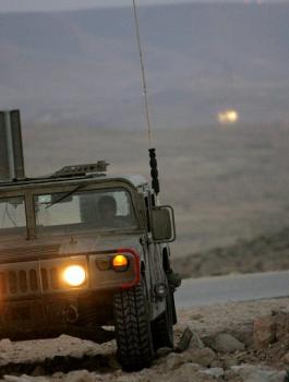 الغام في قرية المغير شرق رام الله