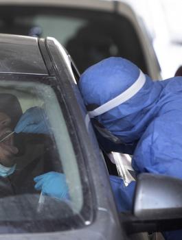 المصابين بفيروس كورونا والمتعافين