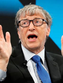 المياردير الامريكي بيل غيتس وفيروس كورونا