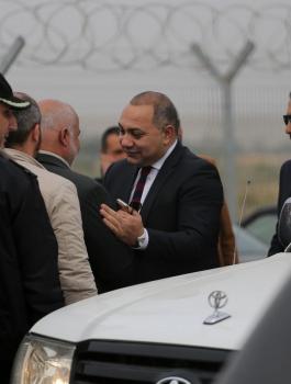 الوفد الامني المصري في غزة