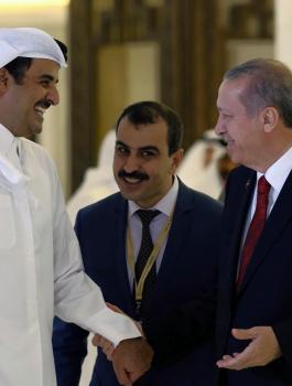 اردوغان وقطر واميرها