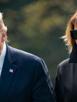ميلانيا ترامب وترامب