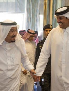 الامير تميم في السعوديىة