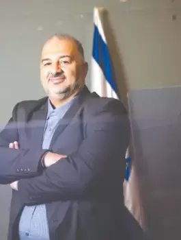 منصور عباس ونتنياهو