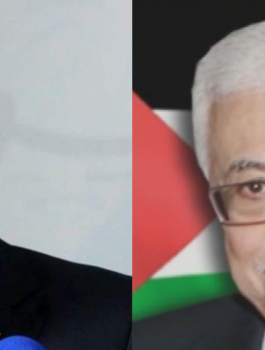 عباس والرئيس الجزائري