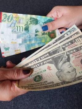 الدولار الامريكي والشيقل