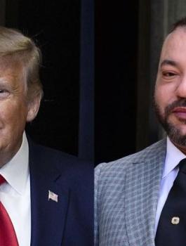 ترامب ومحمد السادس