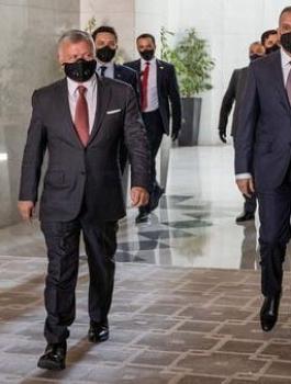 الرئيس السيسي والملك الاردني