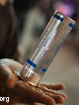 اصابة شاب بقنبلة غاز في الرأس بطوباس