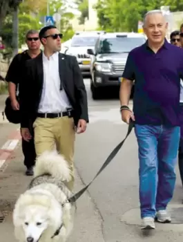 نتنياهو وعائلته