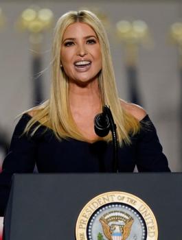 ايفانكا ترامب والحمام