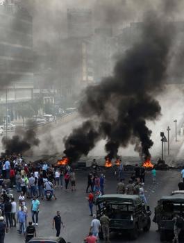 تظاهرات في لبنان