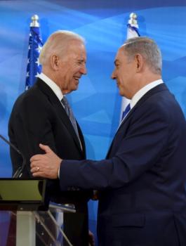 نتنياهو وبايدن واسرائيل