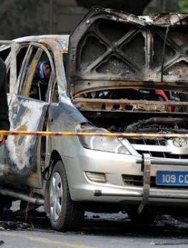 انفجار امام السفارة الاسرائيلية في الهند