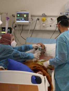 الاصابات بفيروس كورونا في فلسطين