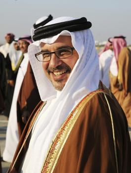 ولي العهد البحريني واسرائيل