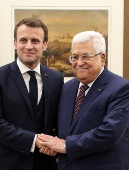 عباس وماكرون