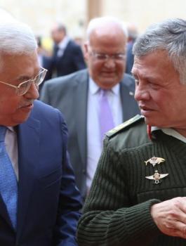 عباس والملك عبد الله