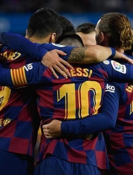 برشلونة والدوري الاسباني