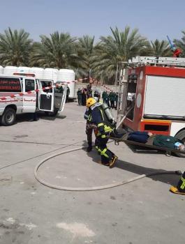 حريق في بلدة بدو شمال غرب القدس