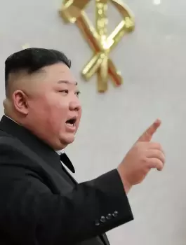 الزعيم الكوري الشمالي وبايدن