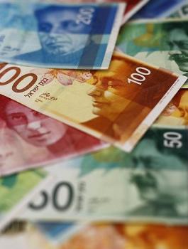 اسعار صرف الدولار  مقابل الشيقل