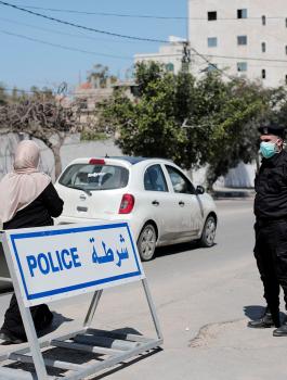 وفيات بكورونا في غزة