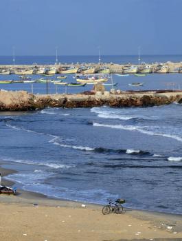 شاطئ بحر رفح