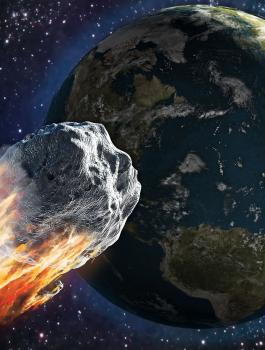 كويكب والارض