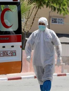 الوفيات والاصابات بكورونا في قطاع غزة