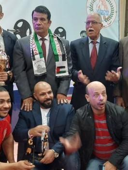 فلسطين تحرز المركز الثالث بالبطولة العربية للقوة البدنية بـ 16 ميدالية